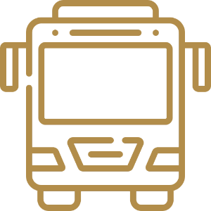 Taxi 4 Bus icon representing bus station pickups