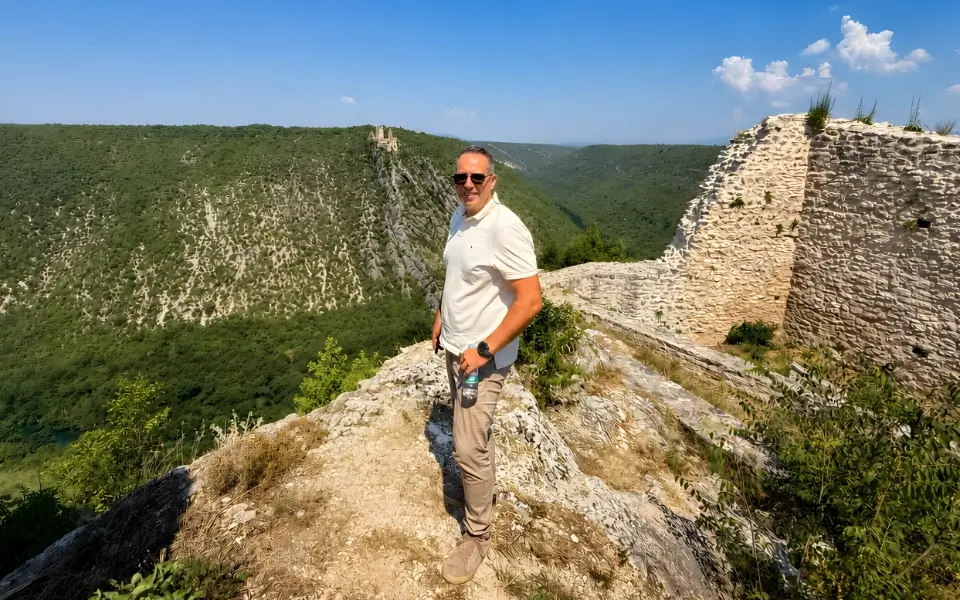 Vedran Pekas, driver of Taxi Skradin, in Šibenik